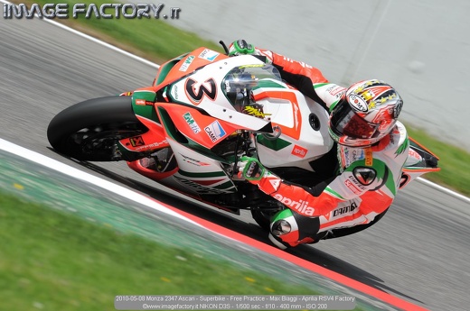 2010-05-08 Monza 2347 Ascari - Superbike - Free Practice - Max Biaggi - Aprilia RSV4 Factory